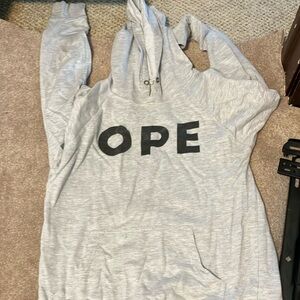 Gray OPE Women's Hoodie
